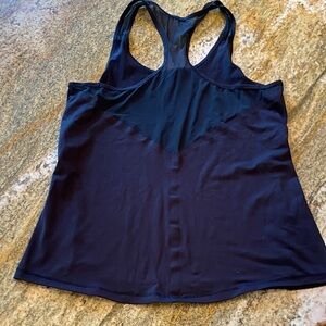 Athleta MESH BACK Black Racerback Tank Top. XS